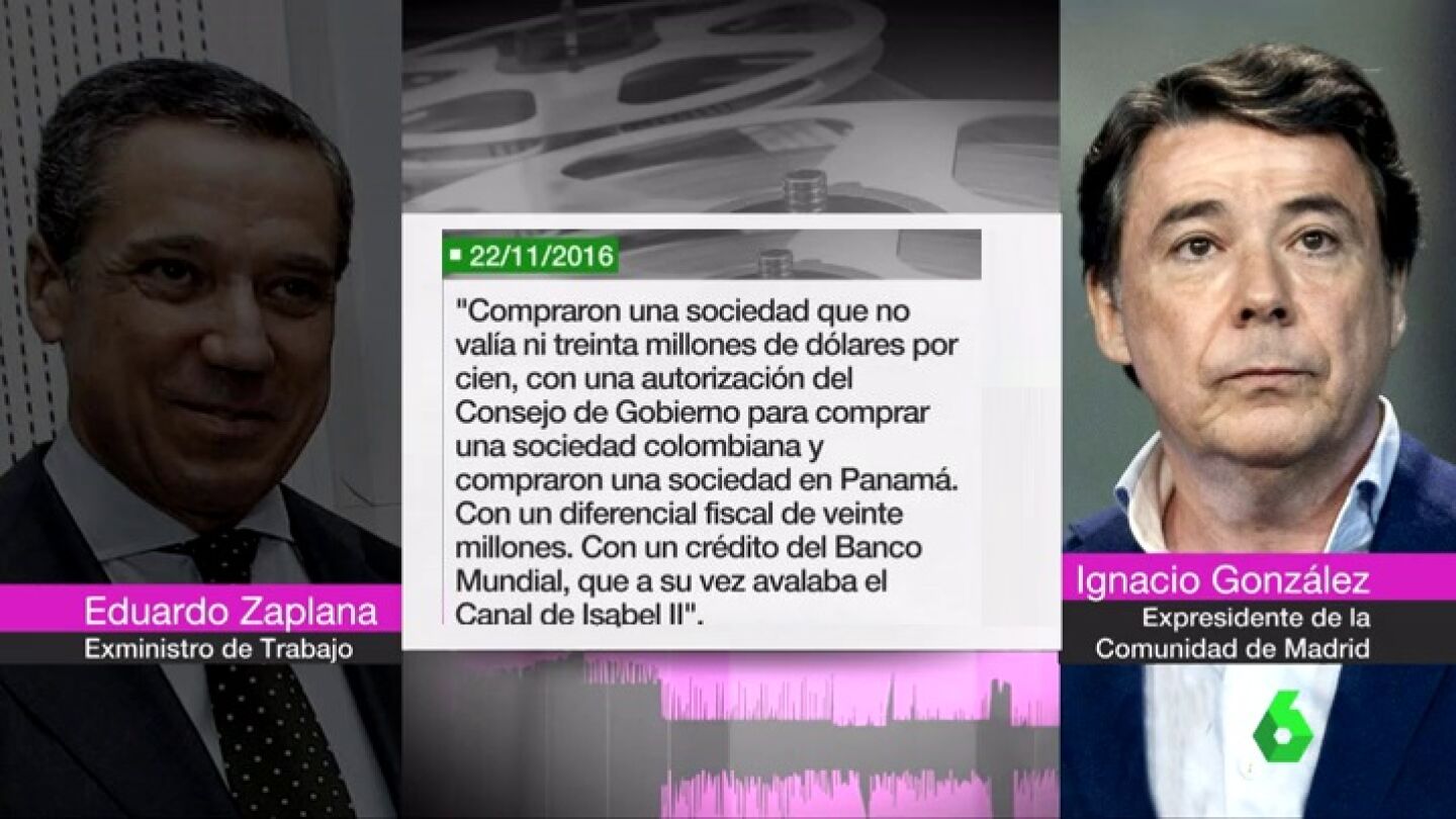 Conversaci&oacute;n Zaplana - Ignacio Gonz&aacute;lez