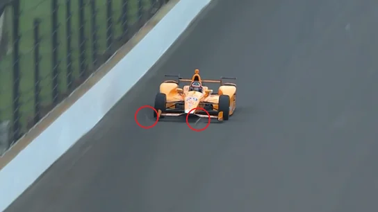 Alonso desintegra a dos pájaros Alonso desintegra a dos pájaros