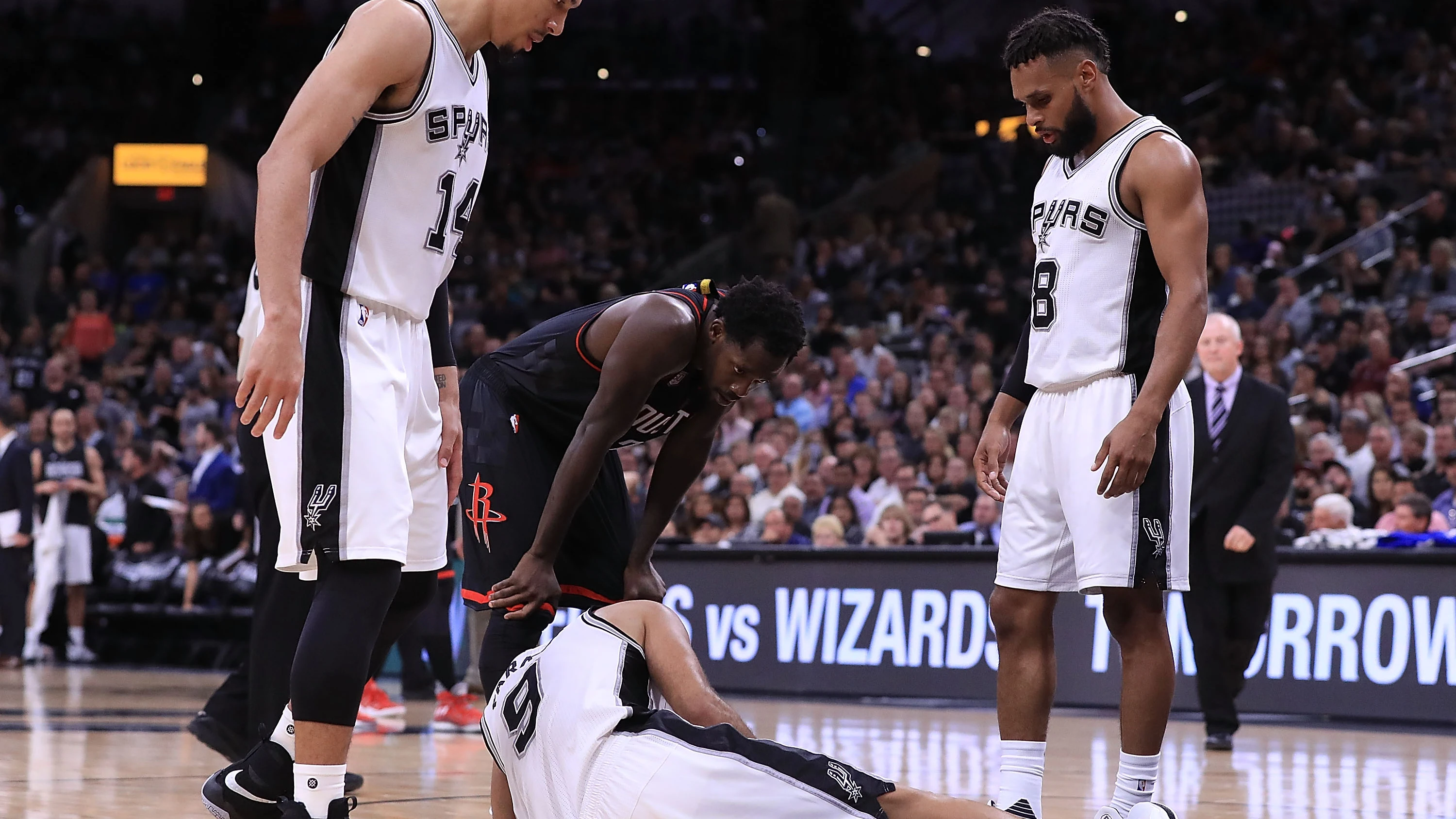 Tony Parker lesionado