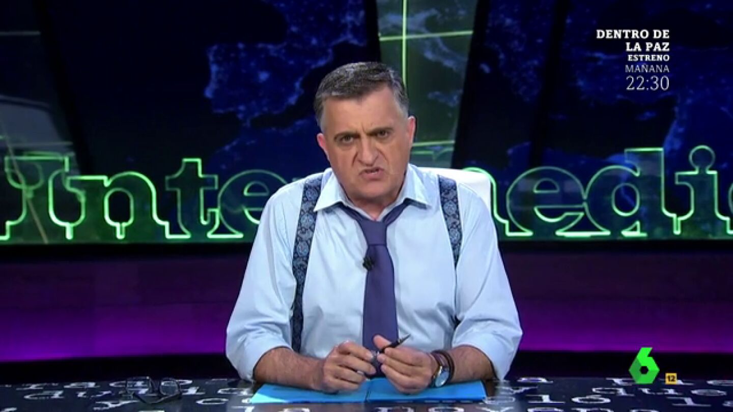 El Gran Wyoming en El Intermedio