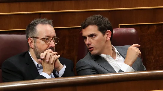 Rivera y Girauta en el Congreso Rivera y Girauta en el Congreso