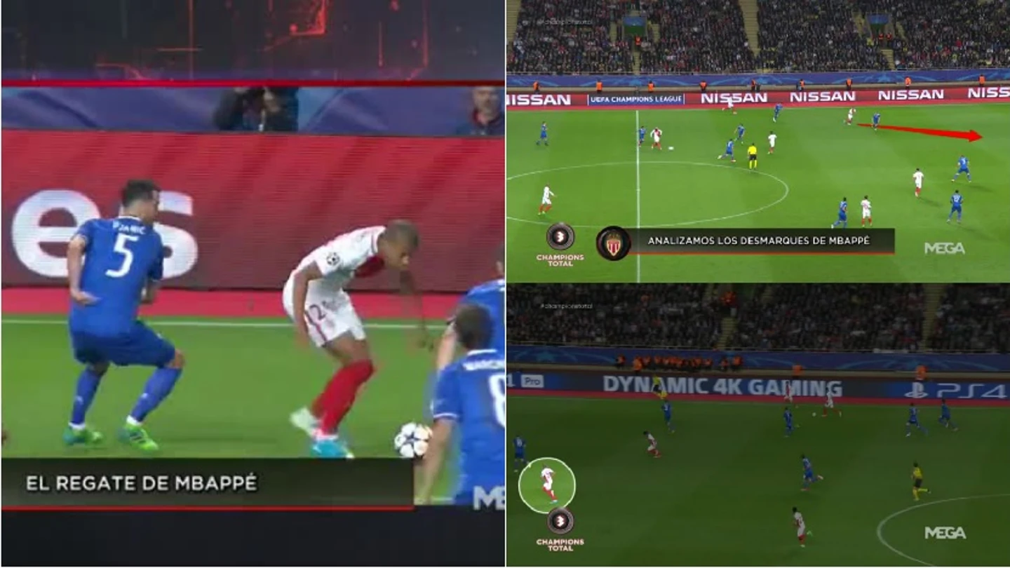 Mbappé, en acción ante la Juventus Mbappé, en acción ante la Juventus