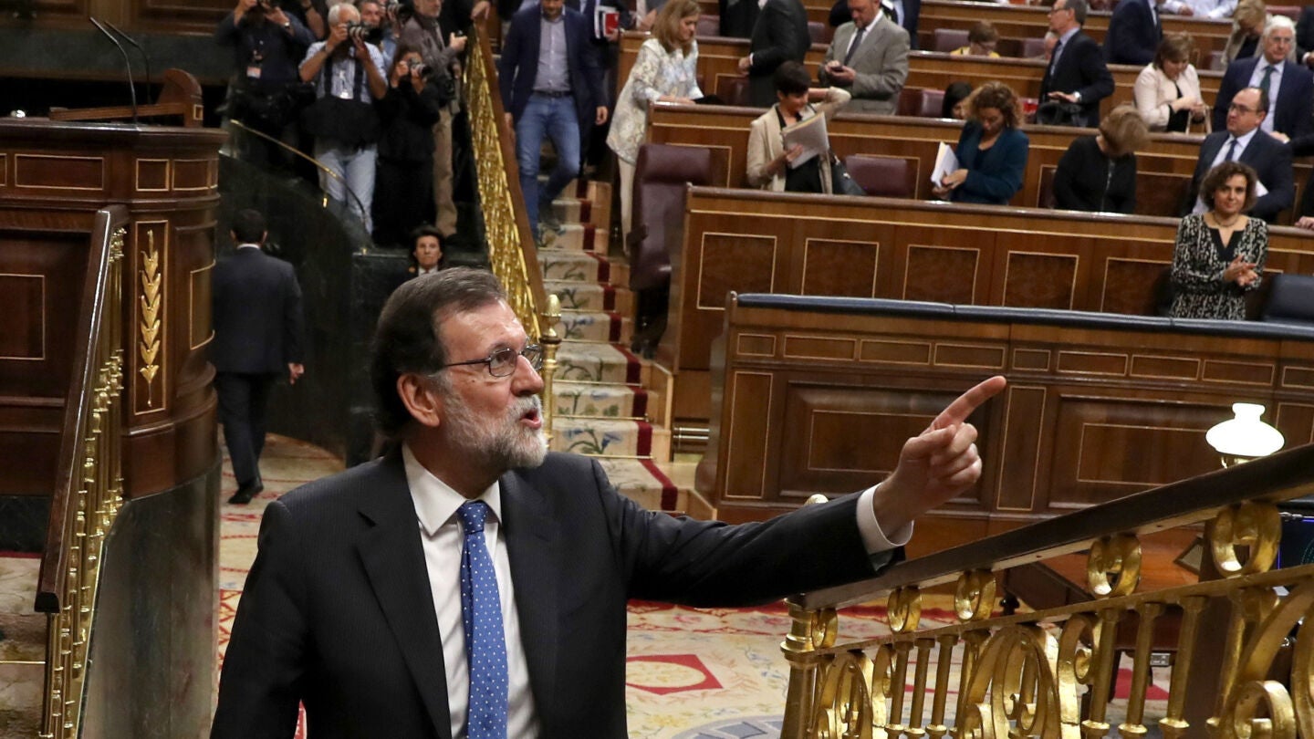 Mariano Rajoy, presidente del Gobierno