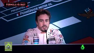 Fernando Alonso, en Indianápolis