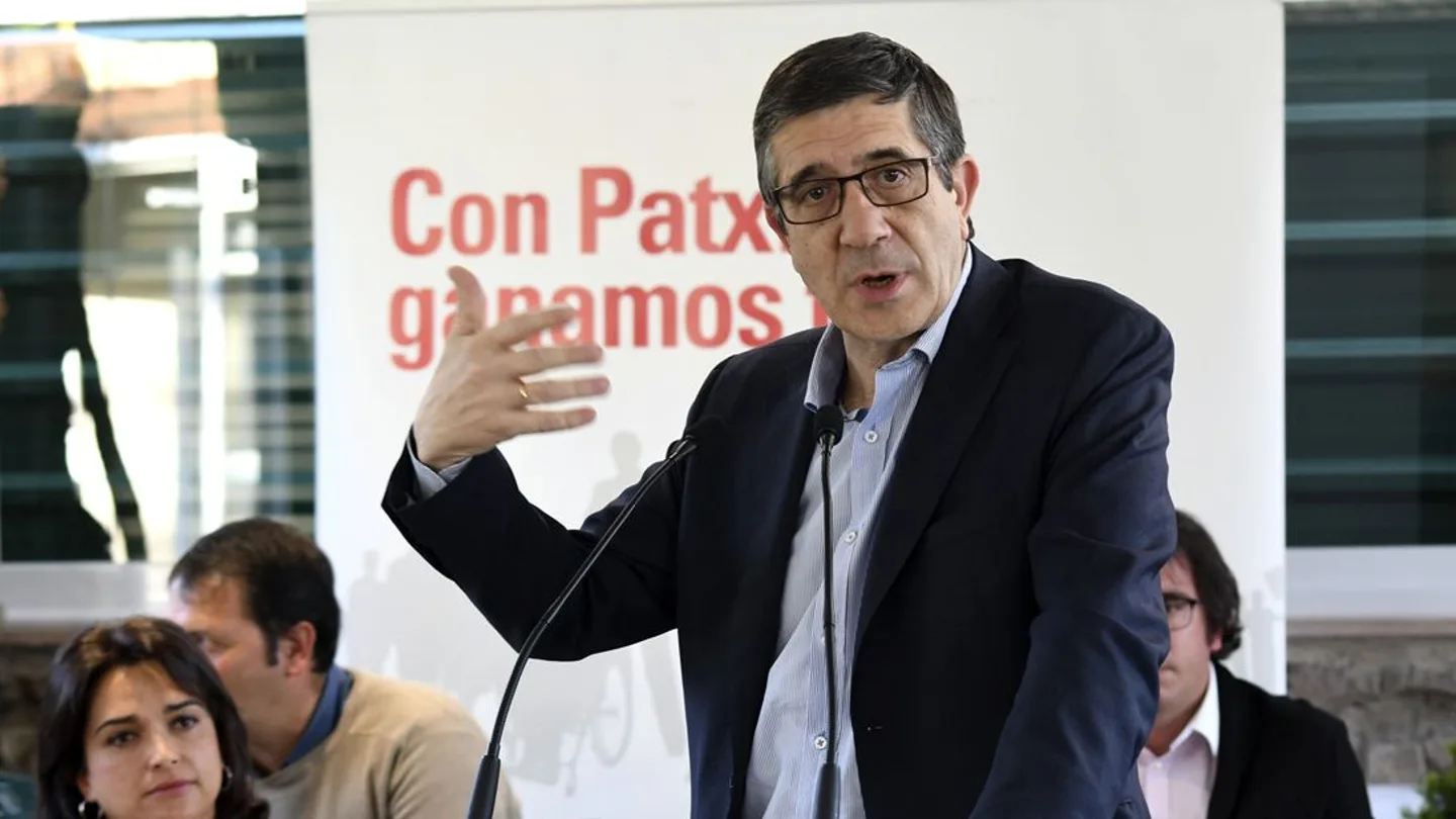Patxi López en una imagen de archivo Patxi López en una imagen de archivo