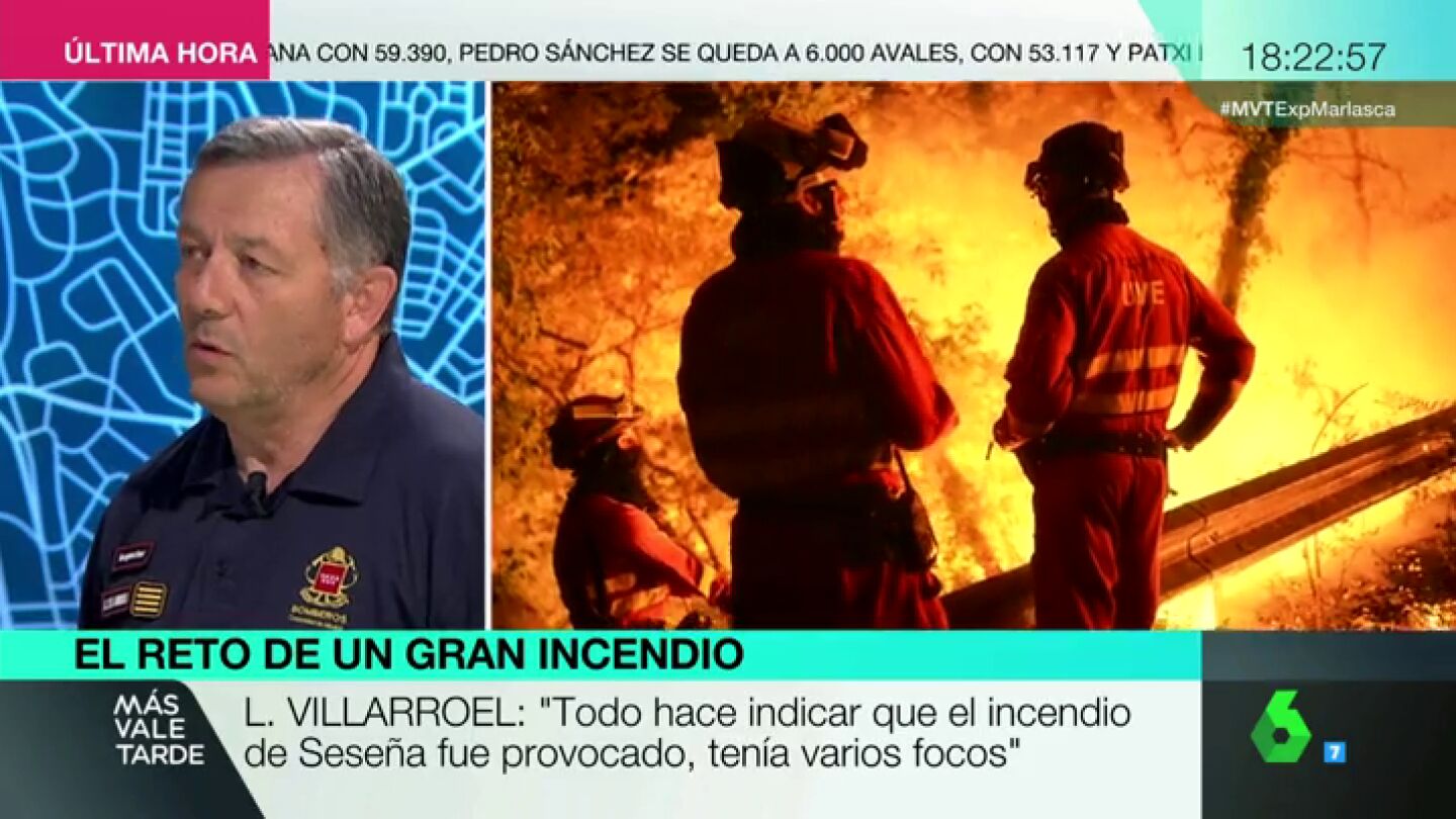 Frame 280.263251 de: El incendio de Arganda, Sese&ntilde;a o de la torre Windsor: &iquest;c&oacute;mo trabajan los bomberos en situaciones tan complicadas?