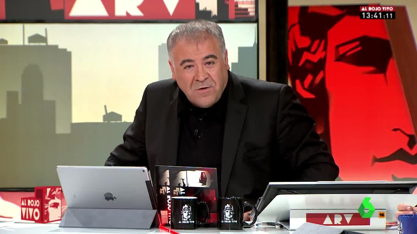 Antonio Garc&iacute;a Ferreras en el plat&oacute; de ARV
