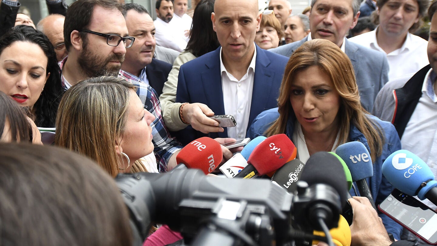 La precandidata a la Secretar&iacute;a General del PSOE en el proceso de primarias y presidenta de Andaluc&iacute;a, Susana D&iacute;az
