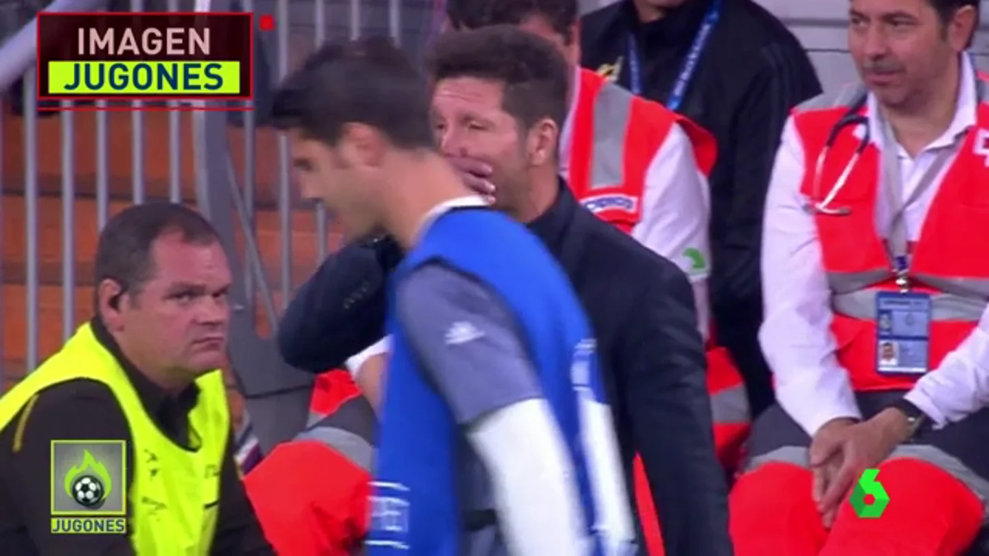 Frame 21.509175 de: ¿Qué le dijo Simeone a Morata? Frame 21.509175 de: ¿Qué le dijo Simeone a Morata?