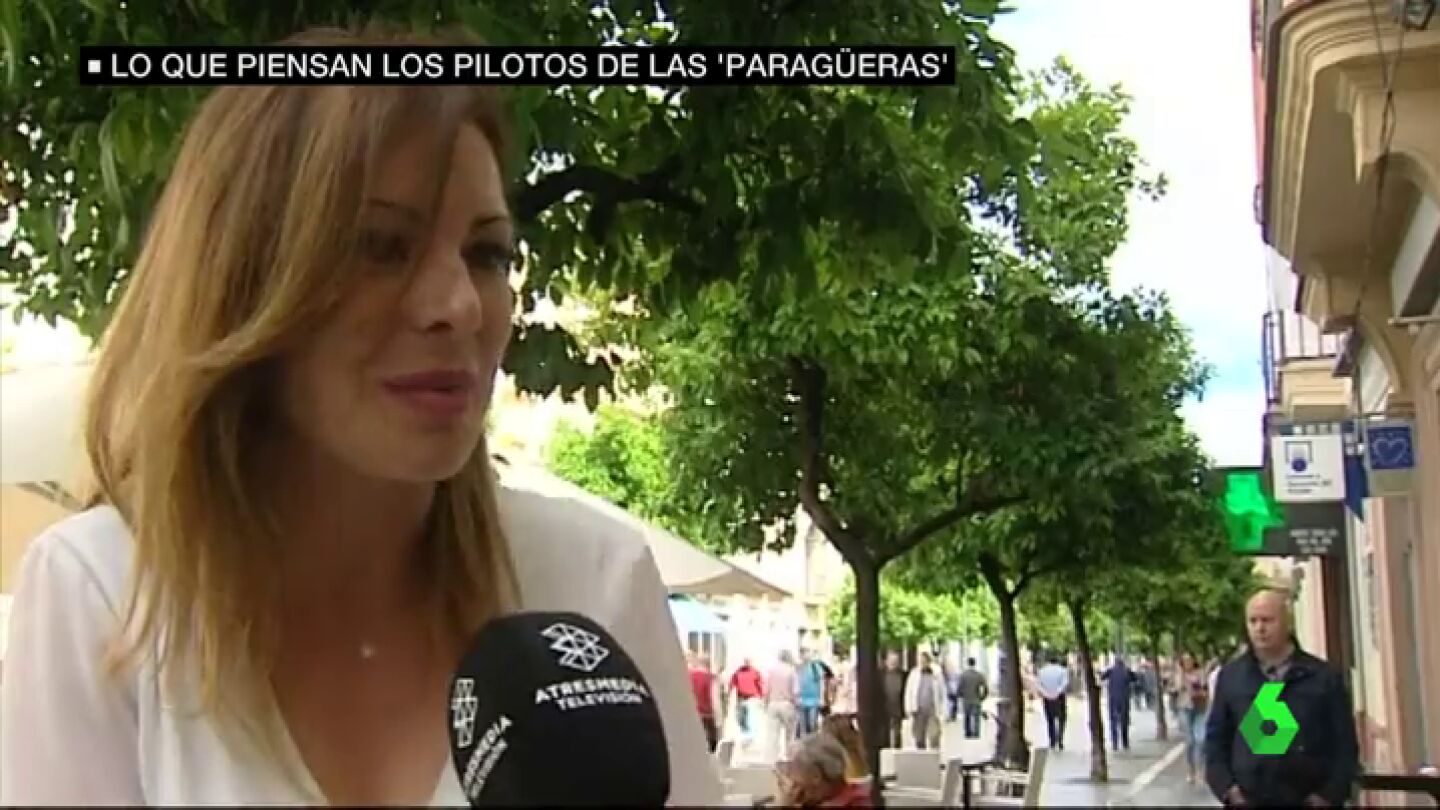 Irene G&oacute;mez, azafata en el circuito de Jerez