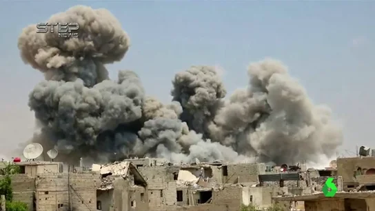 Bombardeo de Homs y Hama Bombardeo de Homs y Hama
