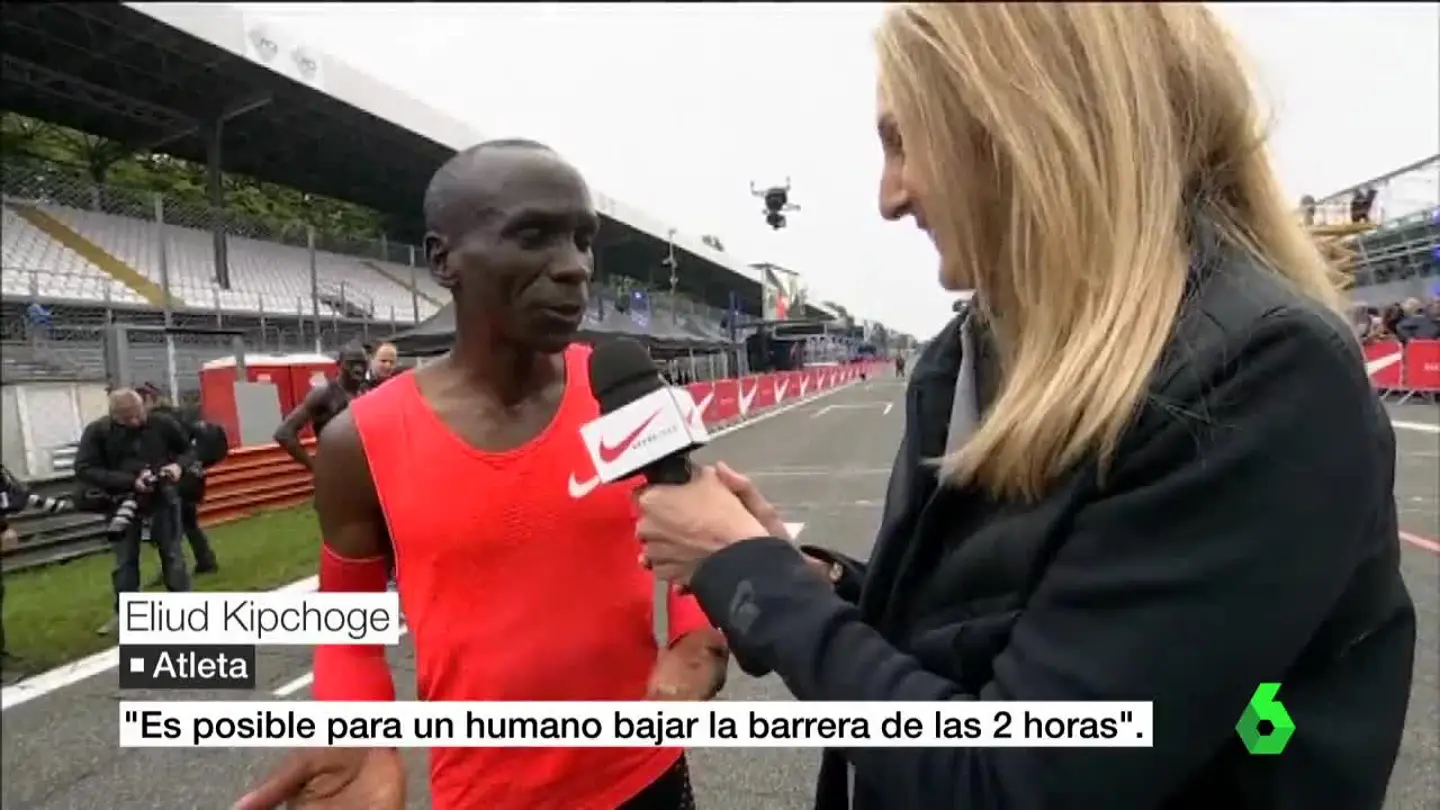 Eliud Kipchoge, atleta keniano y estrella del Maratón Eliud Kipchoge, atleta keniano y estrella del Maratón
