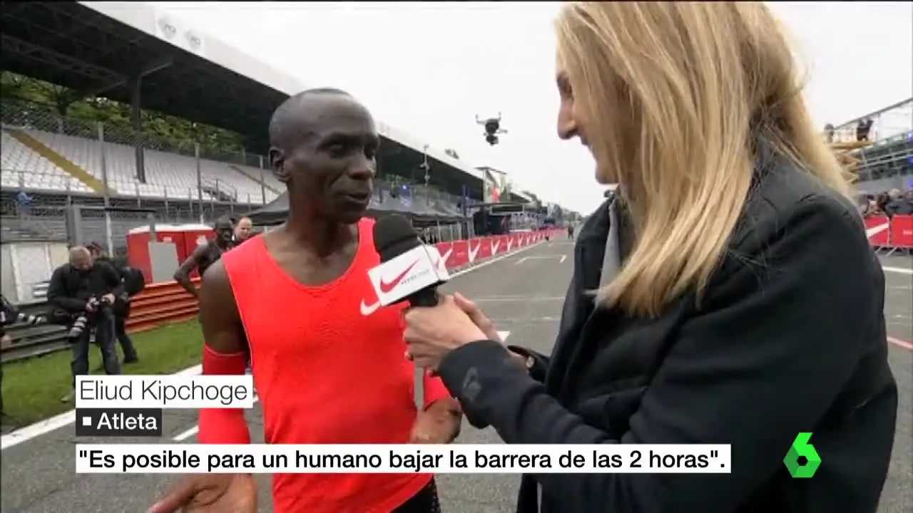 Eliud Kipchoge, atleta keniano y estrella del Maratón