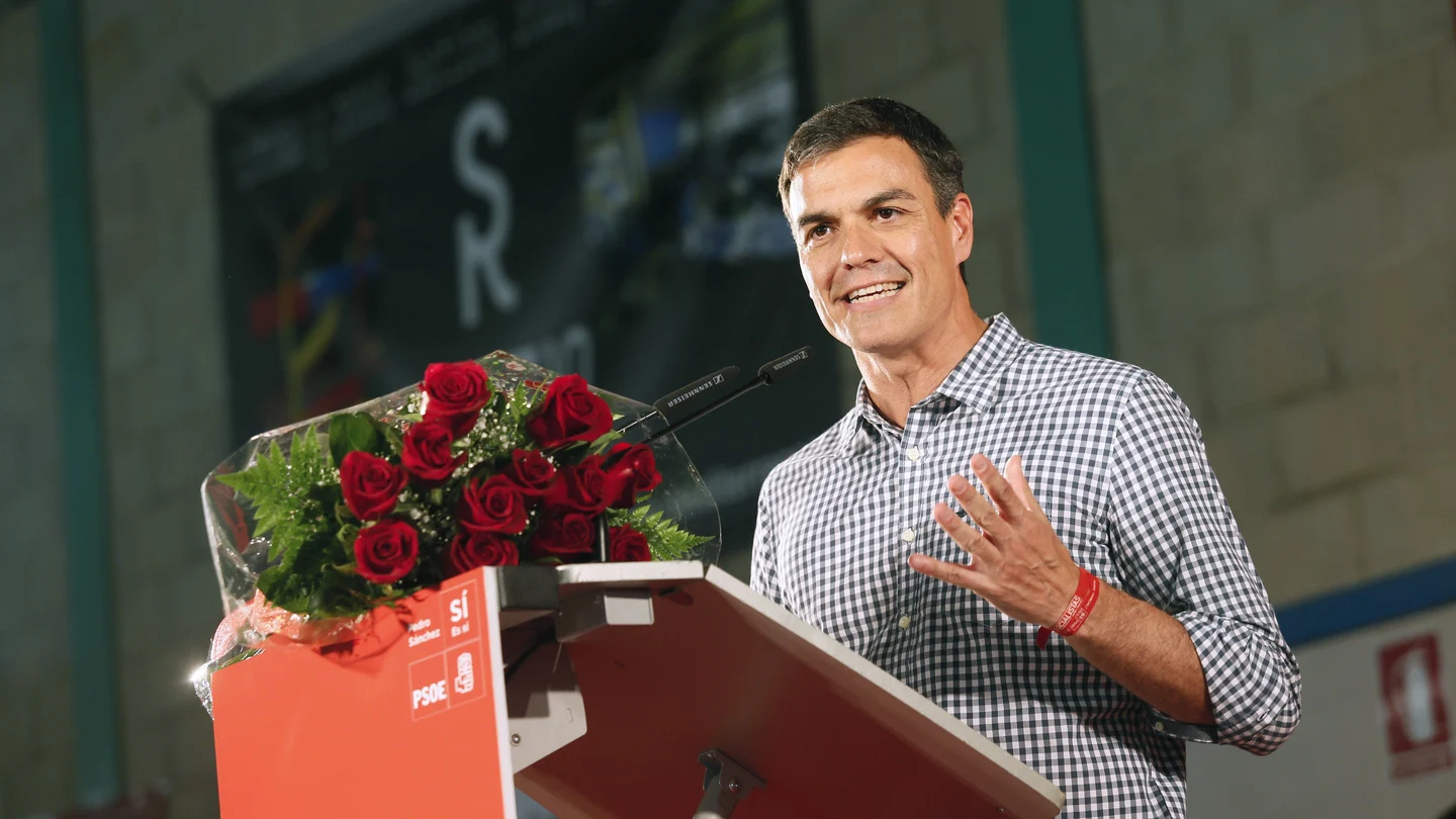 El exsecretario general del PSOE y candidato a las primarias del 21 de mayo El exsecretario general del PSOE y candidato a las primarias del 21 de mayo