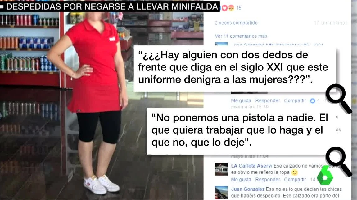 Publicación de la gasolinera en Facebook Publicación de la gasolinera en Facebook