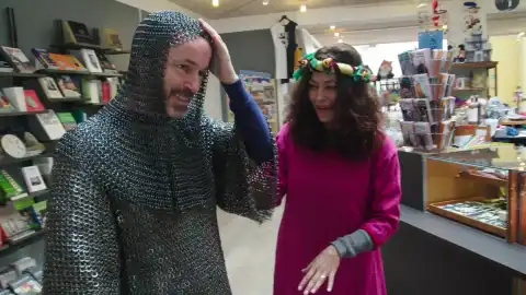 Luis Canut y Patricia Pérez, de vikingos Luis Canut y Patricia Pérez, de vikingos