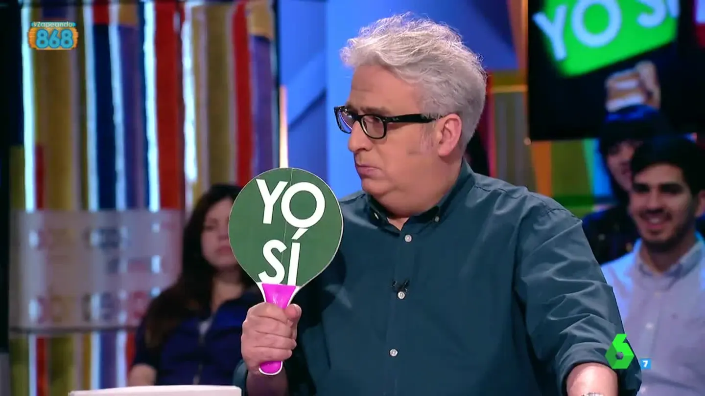 Leo Harlem, en un 'Yo sí yo no' Leo Harlem, en un 'Yo sí yo no'