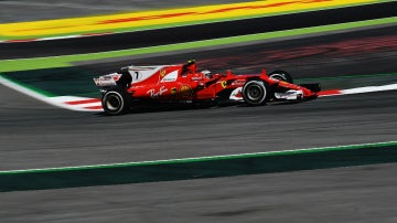 Raikkonen, en el GP de España