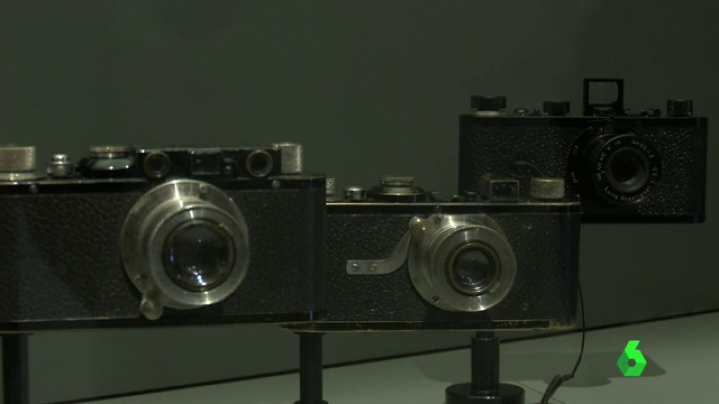Varios modelos de la c&aacute;mara Leica