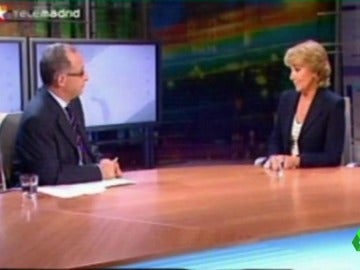 Entrevista de Germán Yanke a Esperanza Aguirre en Telemadrid Entrevista de Germán Yanke a Esperanza Aguirre en Telemadrid