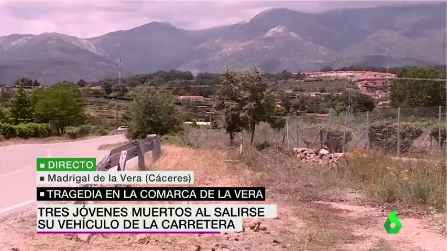 Mueren tres j&oacute;venes en un accidente de tr&aacute;fico en C&aacute;ceres al volver de las fiestas de Talavera de la Reina