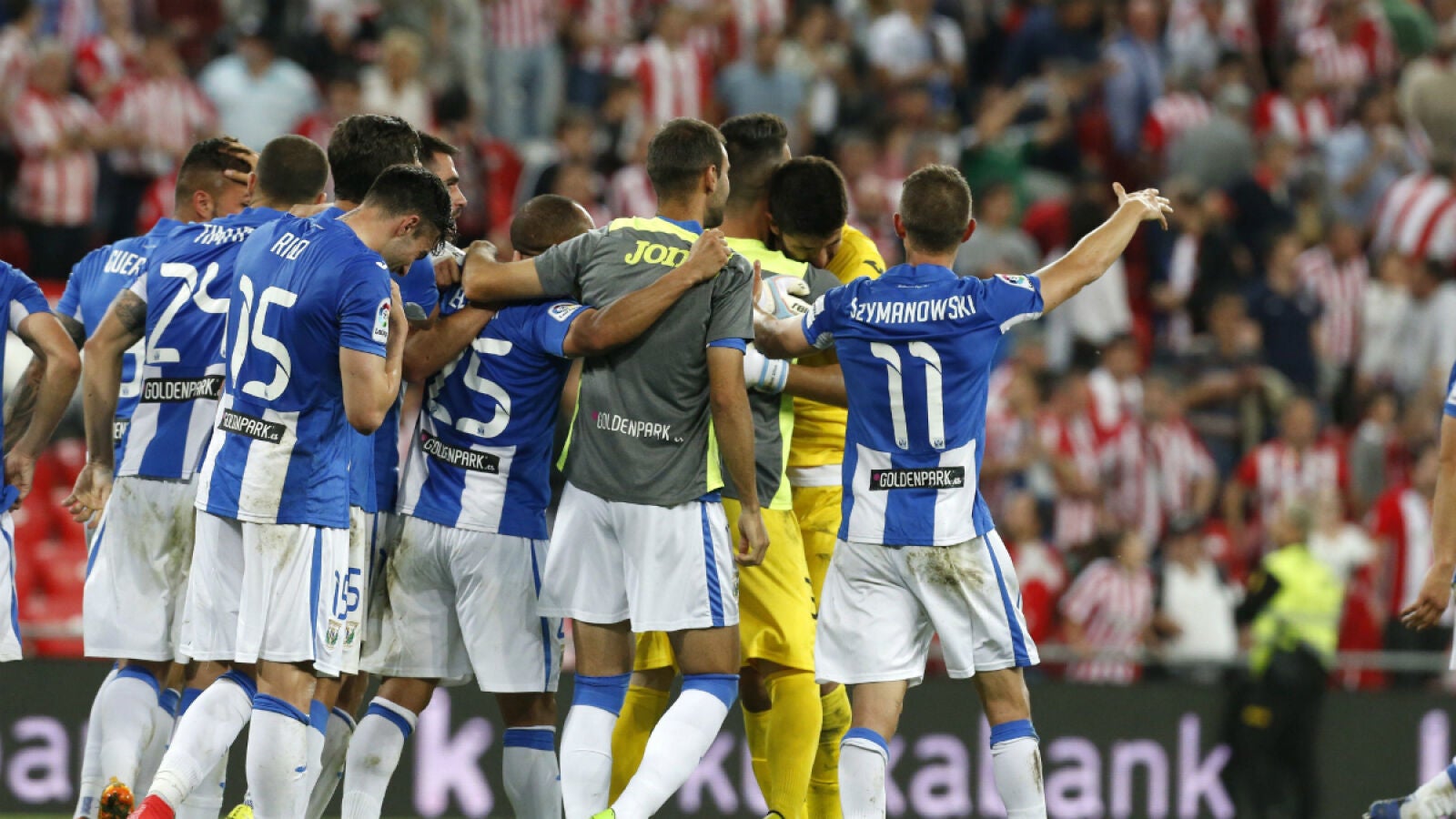 El Legan&eacute;s, de celebraci&oacute;n