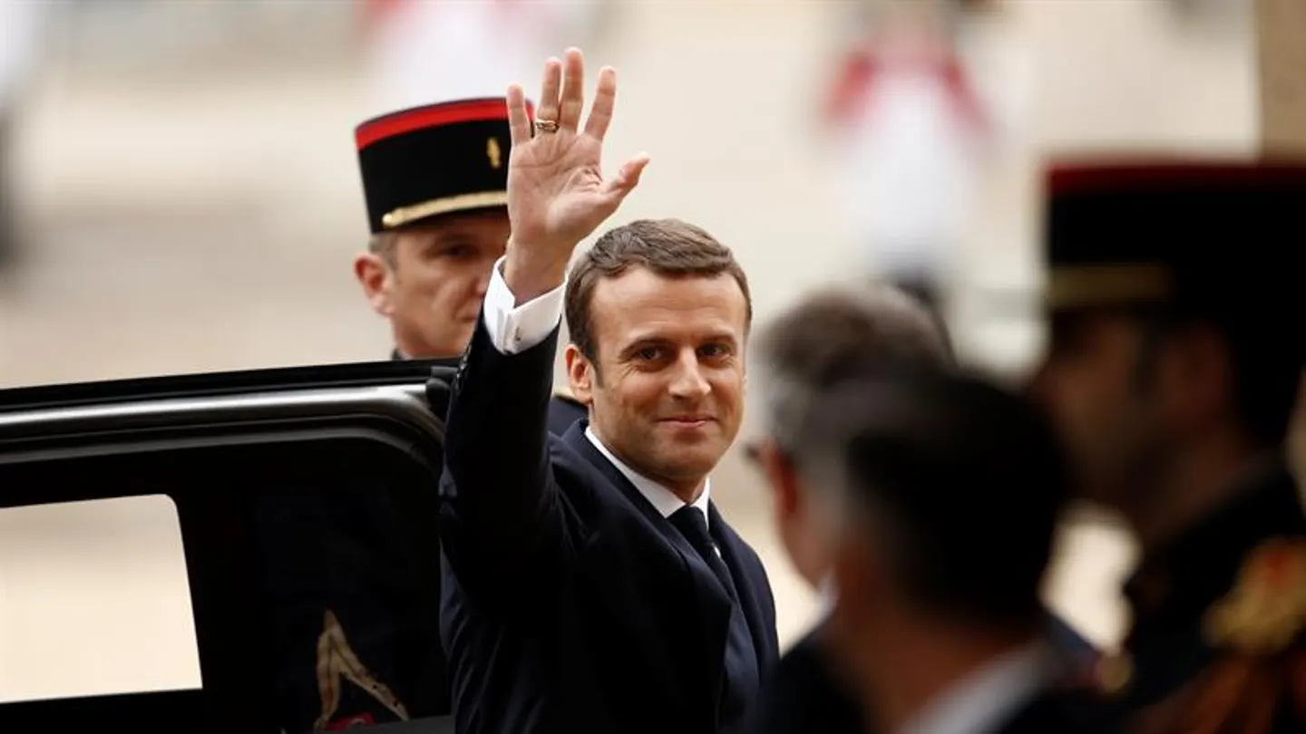 Presidente de Francia, Emmanuel Macron Presidente de Francia, Emmanuel Macron