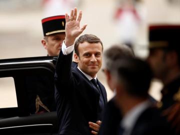 Presidente de Francia, Emmanuel Macron Presidente de Francia, Emmanuel Macron
