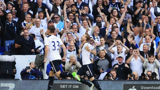 Kane celebra un gol Kane celebra un gol