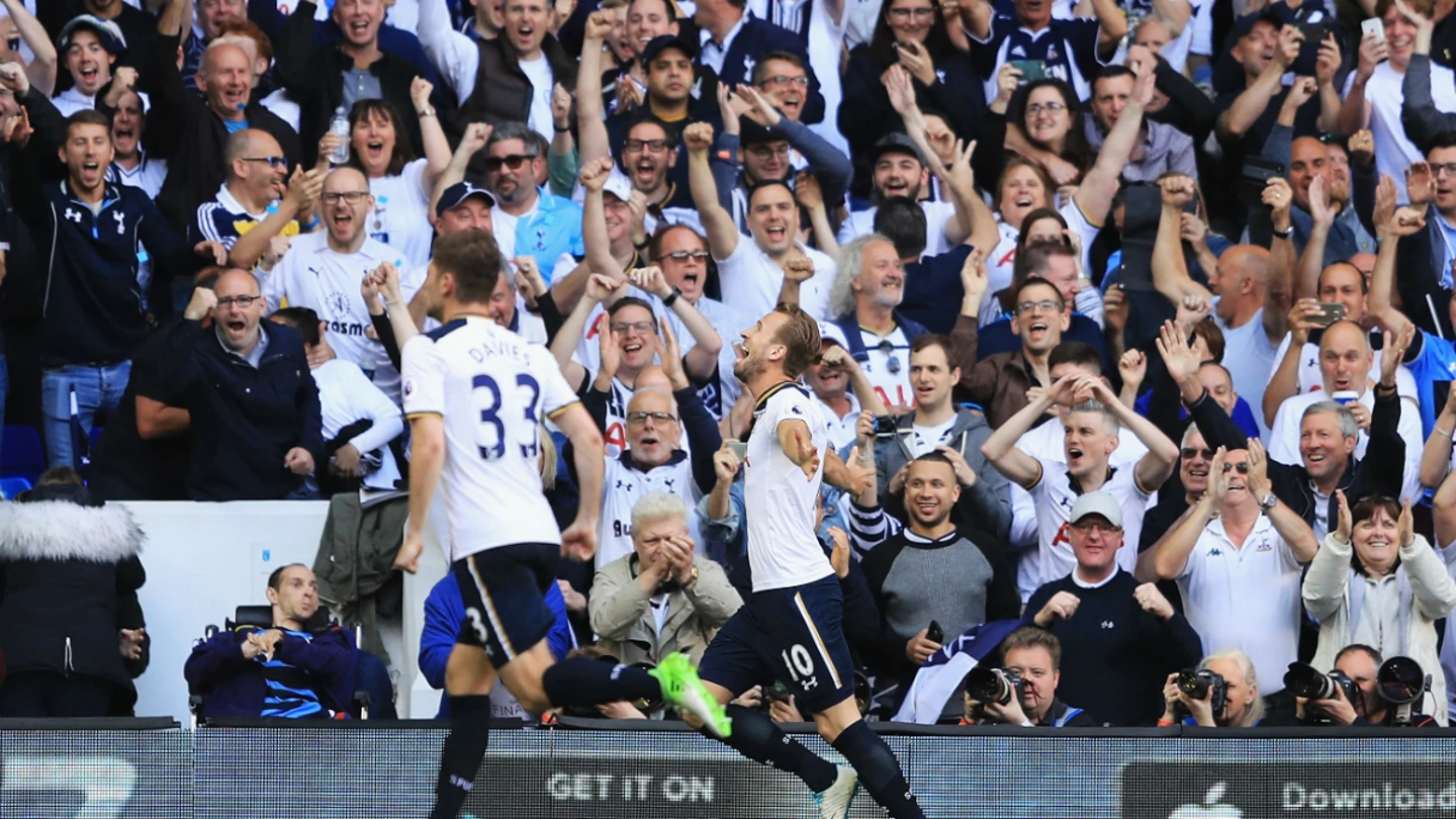 Kane celebra un gol Kane celebra un gol
