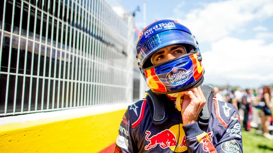 Carlos Sainz, en Barcelona Carlos Sainz, en Barcelona