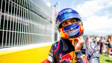 Carlos Sainz, en Barcelona