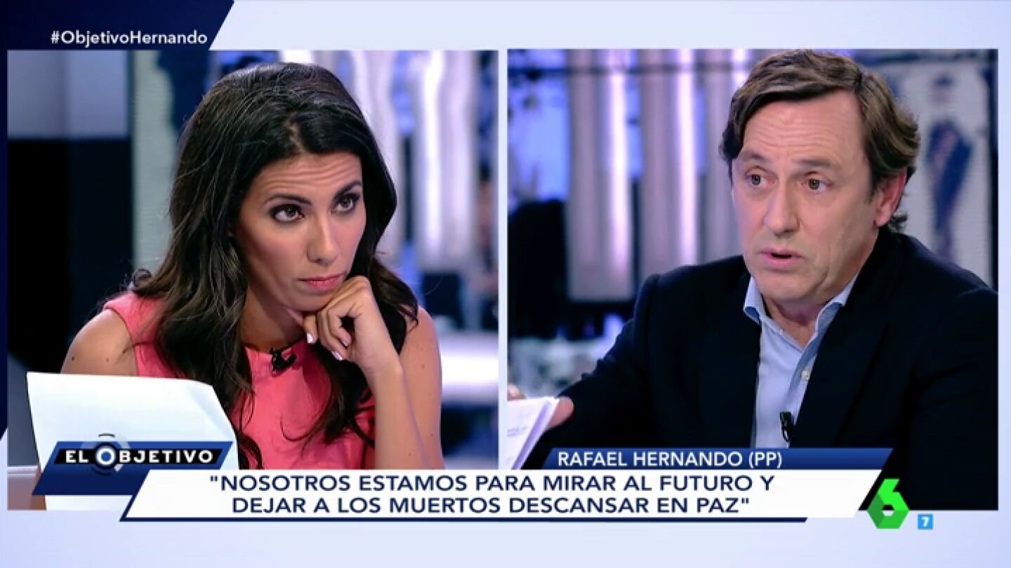 Ana Pastor y Rafael Hernando en El Objetivo