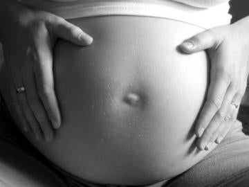 Mujer en sus últimas semanas de embarazo Mujer en sus últimas semanas de embarazo