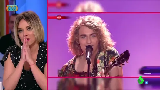 Chenoa comenta el gallo de Manel Navarro Chenoa comenta el gallo de Manel Navarro