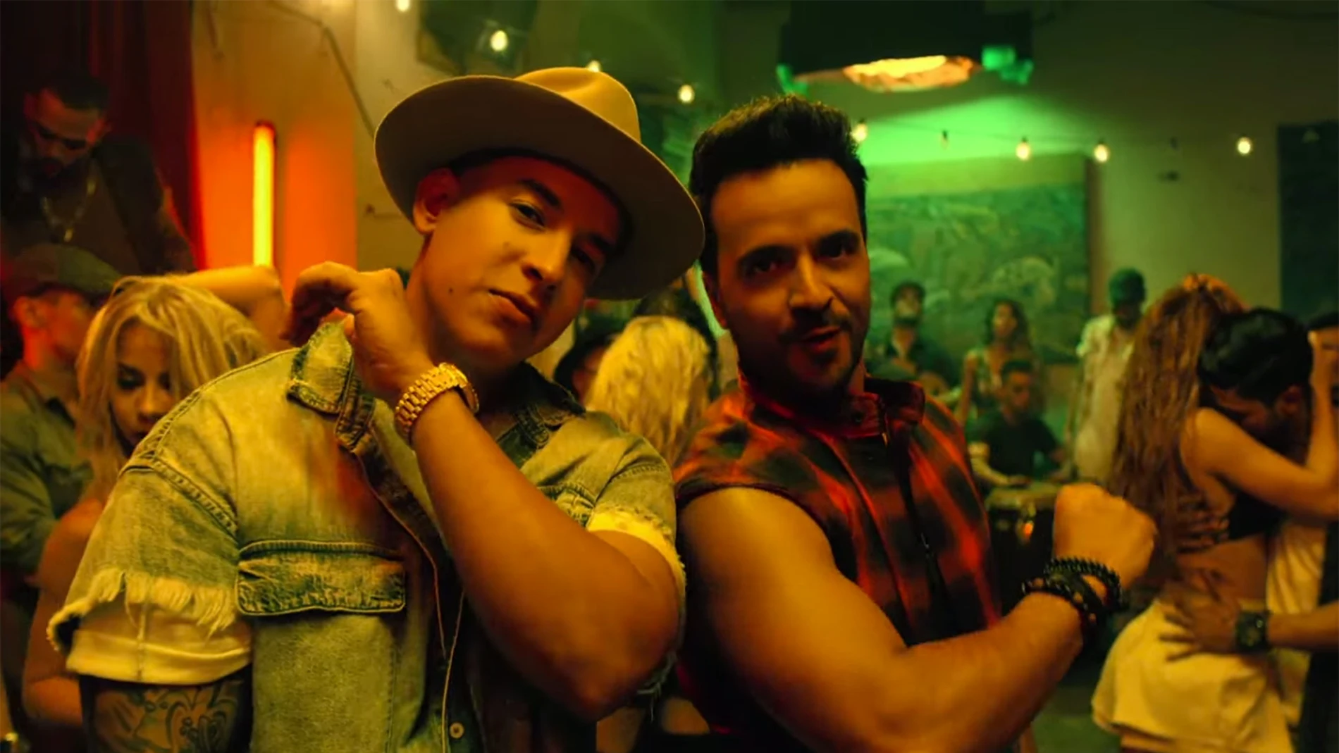 Daddy Yankee y Luis Fonsi en el vídeo de 'Despacito'