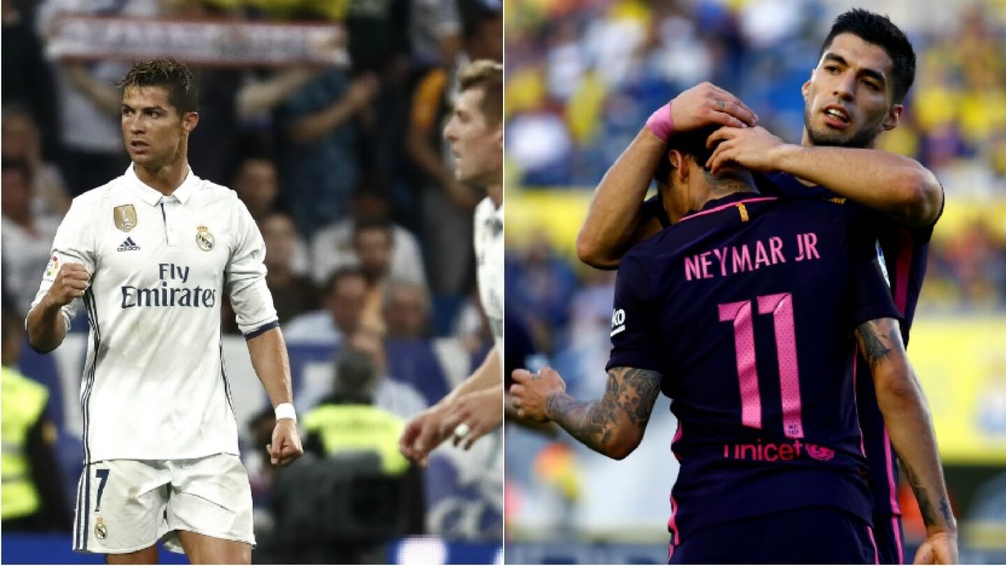 Real Madrid y Barcelona no fallaron ante Sevilla y Las Palmas