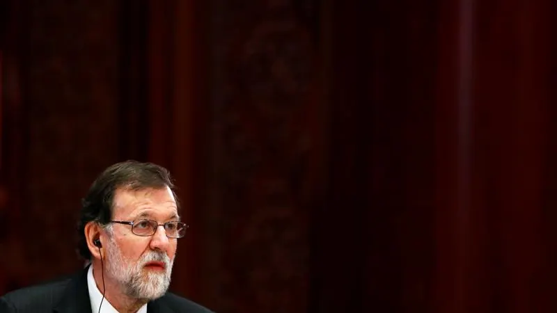 El presidente del Gobierno, Mariano Rajoy, en el foro económico en China