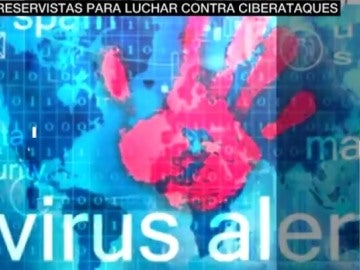 Imagen que representa un virus informático Imagen que representa un virus informático
