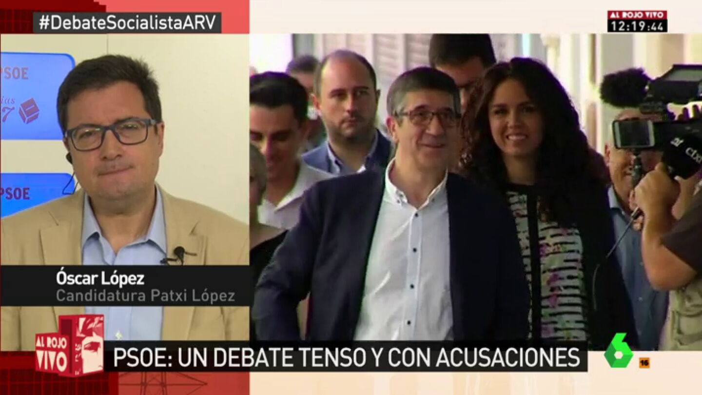 &Oacute;scar L&oacute;pez en Al Rojo Vivo