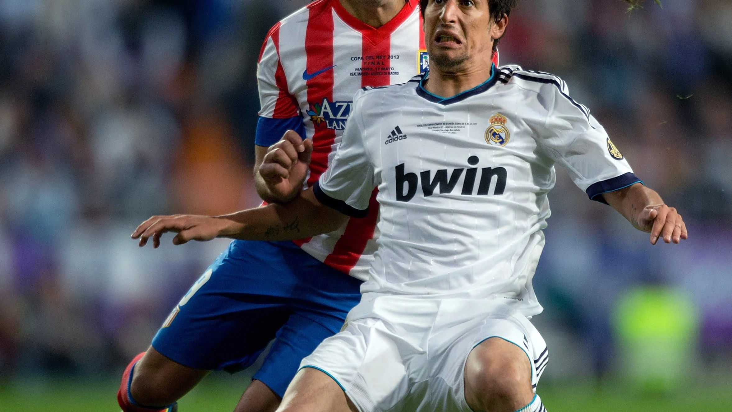 Falcao y Coentrao, en un partido de 2013