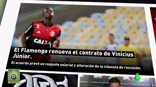 Frame 6.179047 de: La renovación 'trampa' de Vinicius con el Flamengo para fichar por el Real Madrid Frame 6.179047 de: La renovación 'trampa' de Vinicius con el Flamengo para fichar por el Real Madrid
