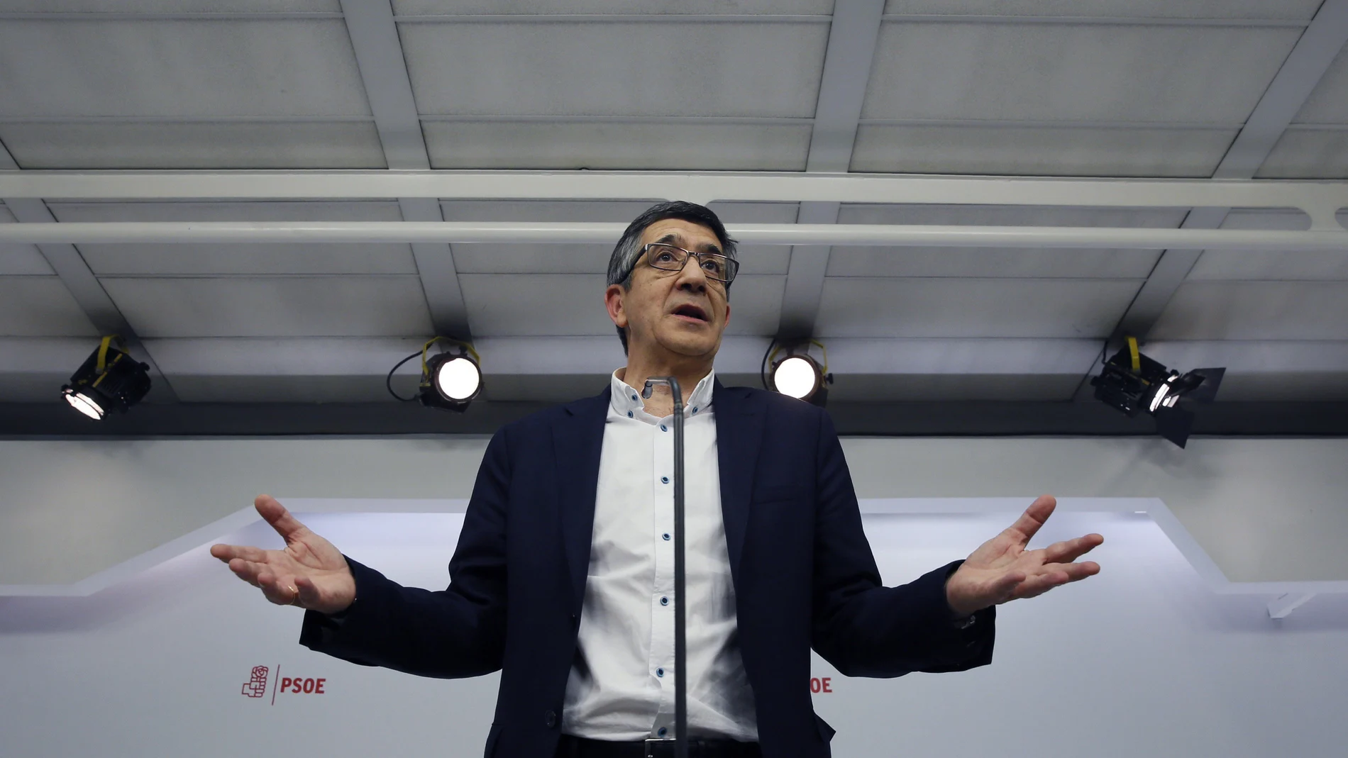 Patxi López, candidato a la Secretaría General del PSOE