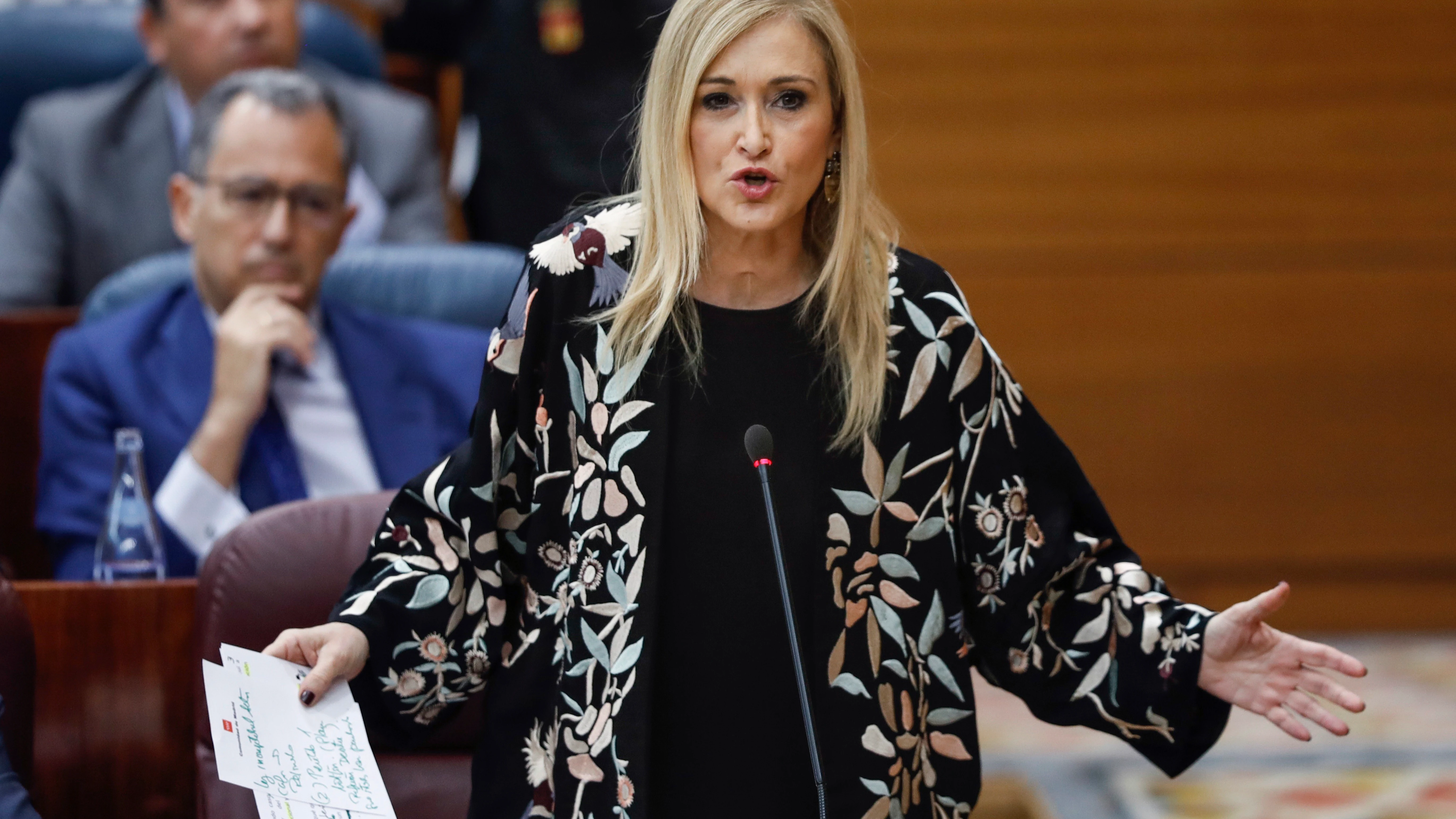 La presidenta regional, Cristina Cifuentes