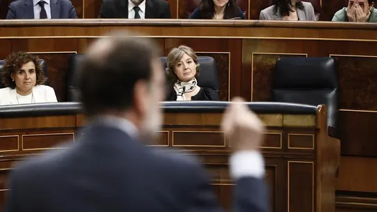 El presidente del Gobierno, Mariano Rajoy, en el Congreso El presidente del Gobierno, Mariano Rajoy, en el Congreso