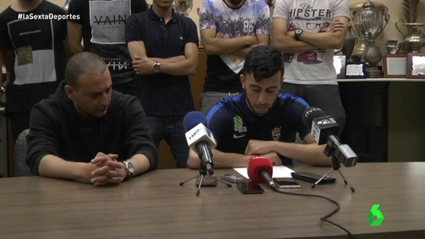 Ismael 'Maruja', jugador del Ceuta 