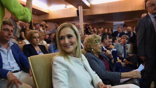 La presidenta de la Comunidad de Madrid, Cristina Cifuentes