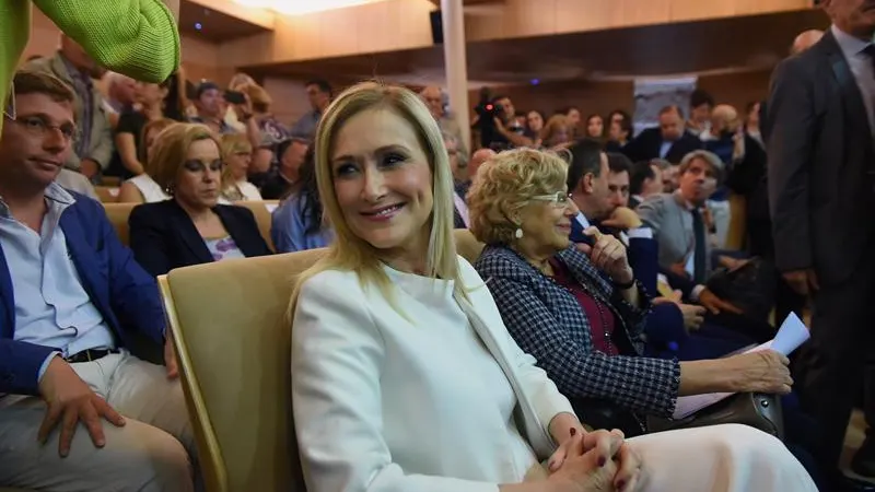 La presidenta de la Comunidad de Madrid, Cristina Cifuentes