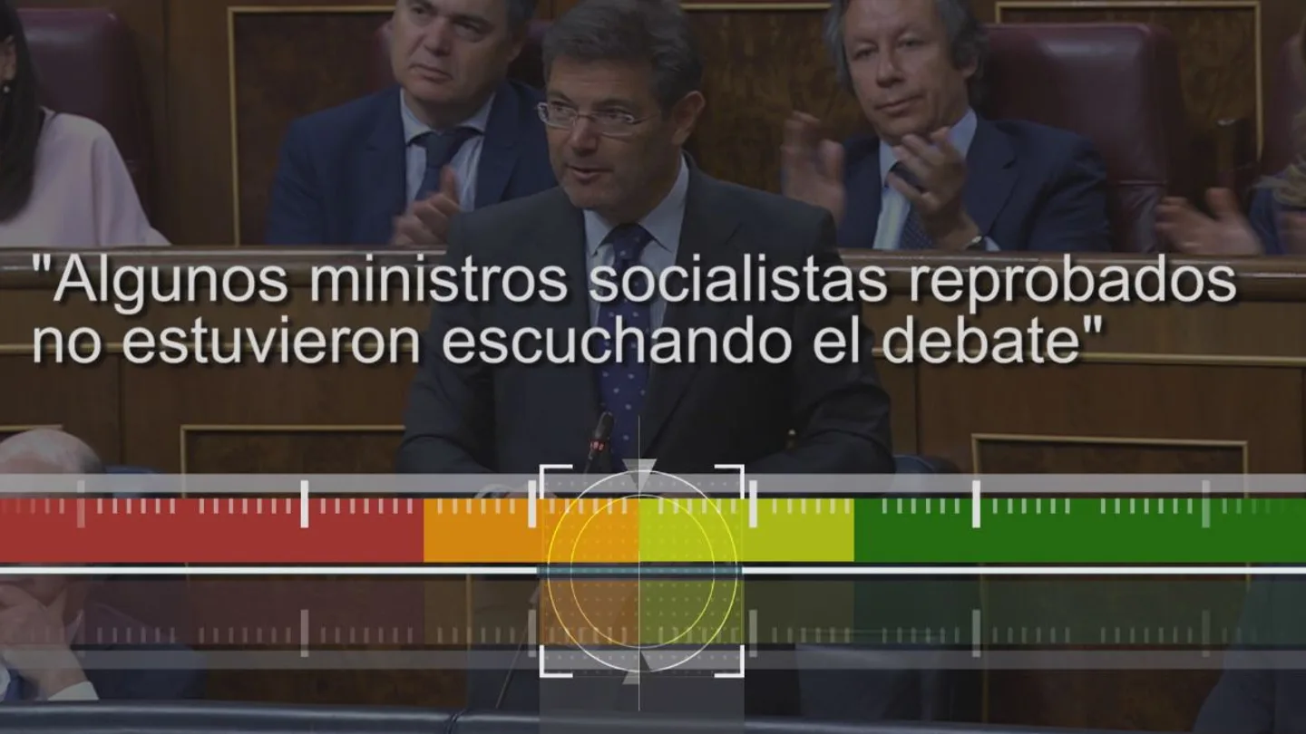 El ministro de Justicia, Rafael Catalá. El ministro de Justicia, Rafael Catalá.