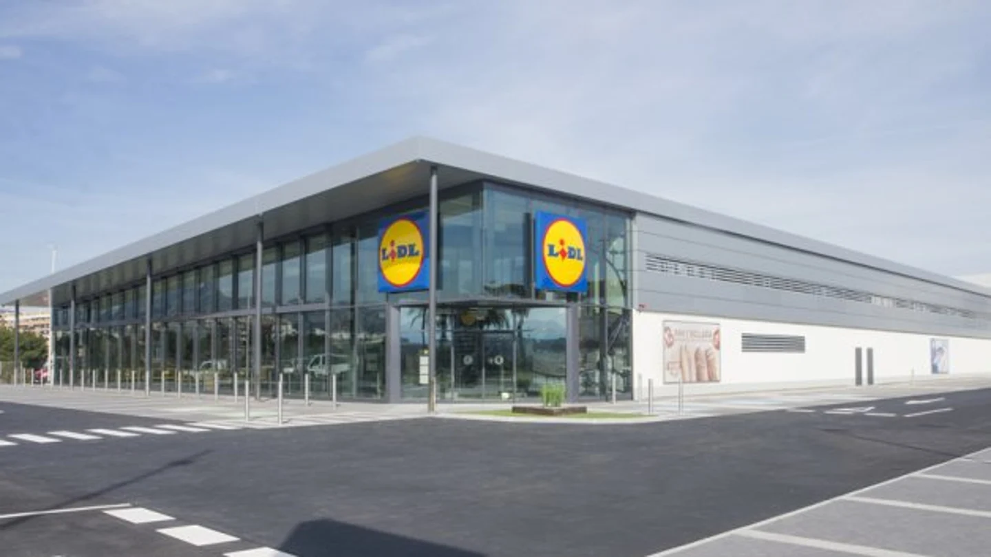 Imagen de un supermercado Lidl Imagen de un supermercado Lidl